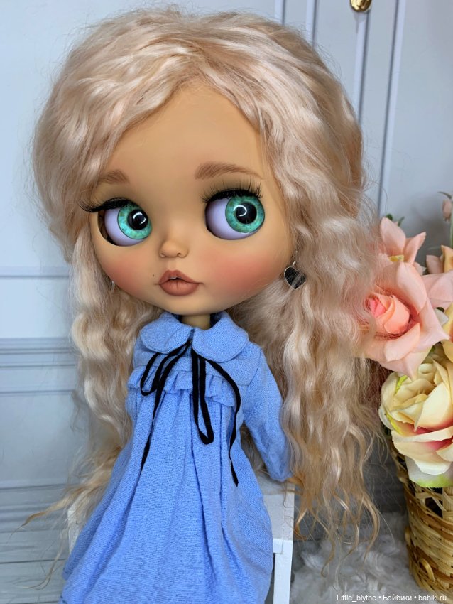 Хлоя💙Первый образ💙 — Куклы Blythe (Блайз) ООАК: кастом (фото 5)