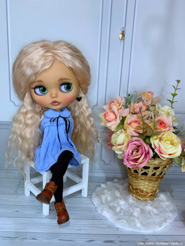 Хлоя💙Первый образ💙 — Куклы Blythe (Блайз) ООАК: кастом (фото 8)