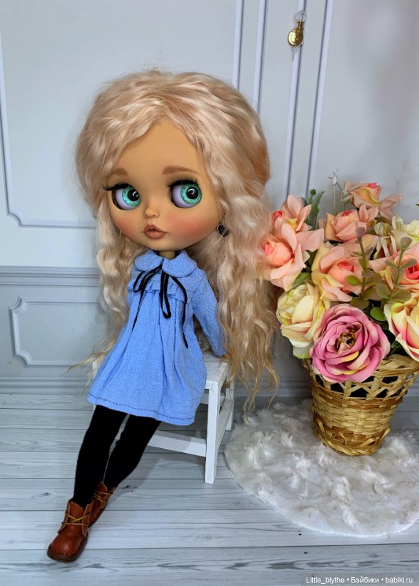 Хлоя💙Первый образ💙 — Куклы Blythe (Блайз) ООАК: кастом (фото 6)