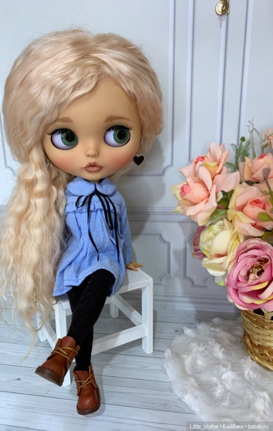 Хлоя💙Первый образ💙 — Куклы Blythe (Блайз) ООАК: кастом (фото 9)
