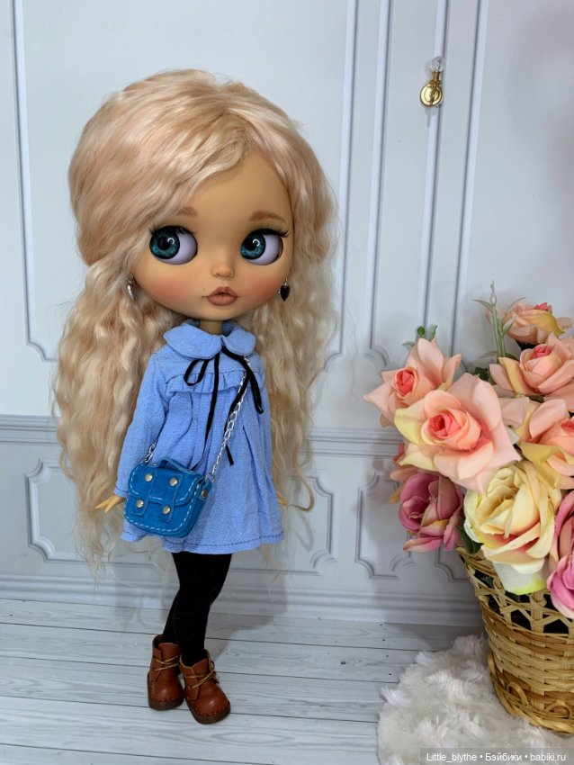 Хлоя💙Первый образ💙 — Куклы Blythe (Блайз) ООАК: кастом