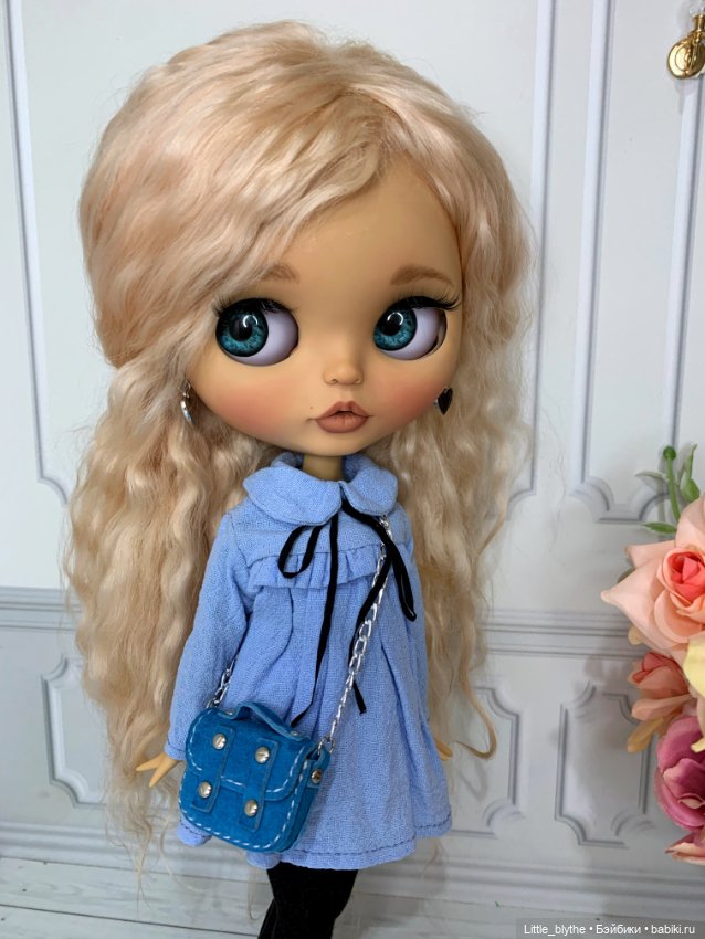Хлоя💙Первый образ💙 — Куклы Blythe (Блайз) ООАК: кастом