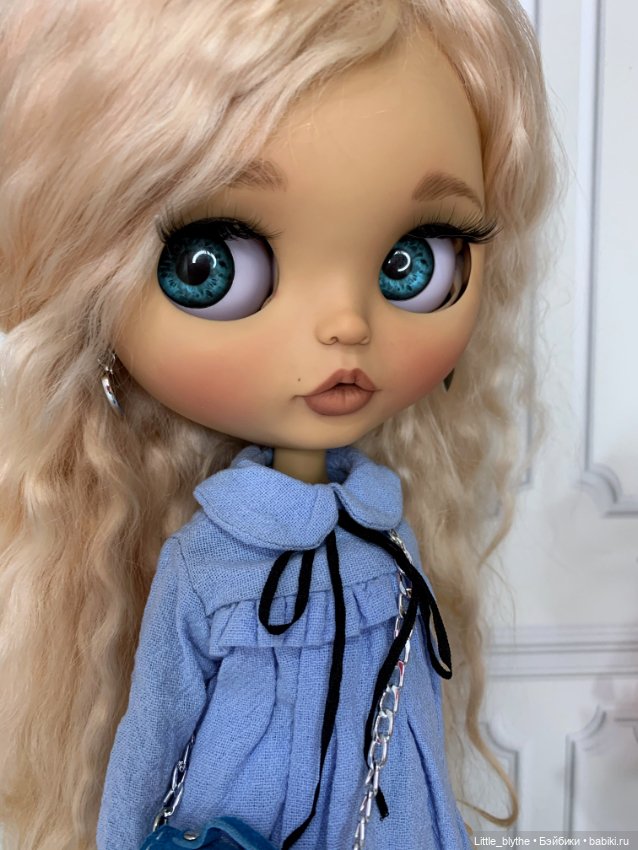 Хлоя💙Первый образ💙 — Куклы Blythe (Блайз) ООАК: кастом