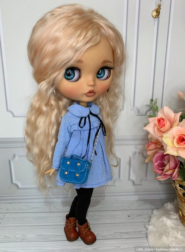 Хлоя💙Первый образ💙 — Куклы Blythe (Блайз) ООАК: кастом