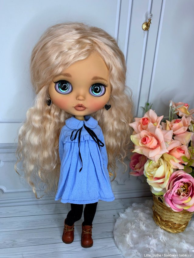 Хлоя💙Первый образ💙 — Куклы Blythe (Блайз) ООАК: кастом (фото 3)