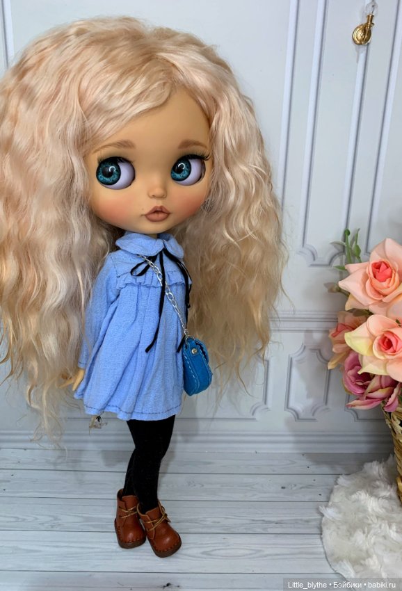 Хлоя💙Первый образ💙 — Куклы Blythe (Блайз) ООАК: кастом