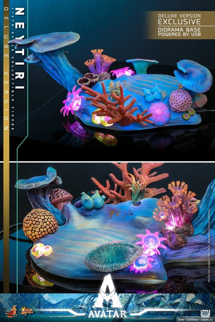 Фигурка Джейка Салли по мотивам фильма «Аватар: Путь воды» от Hot Toys (фото 9)