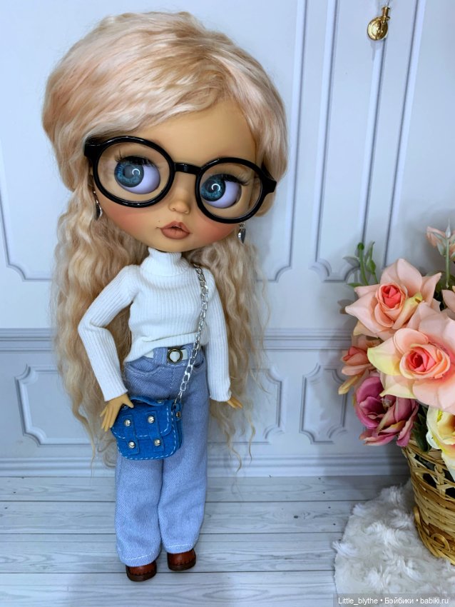 Хлоя💙Второй образ💗 — Одежда и обувь для кукол своими руками: фото