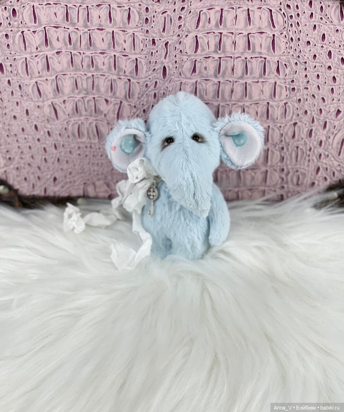 Тедди слонька Бося — Авторские мишки Тедди и друзья: фото (фото 5)