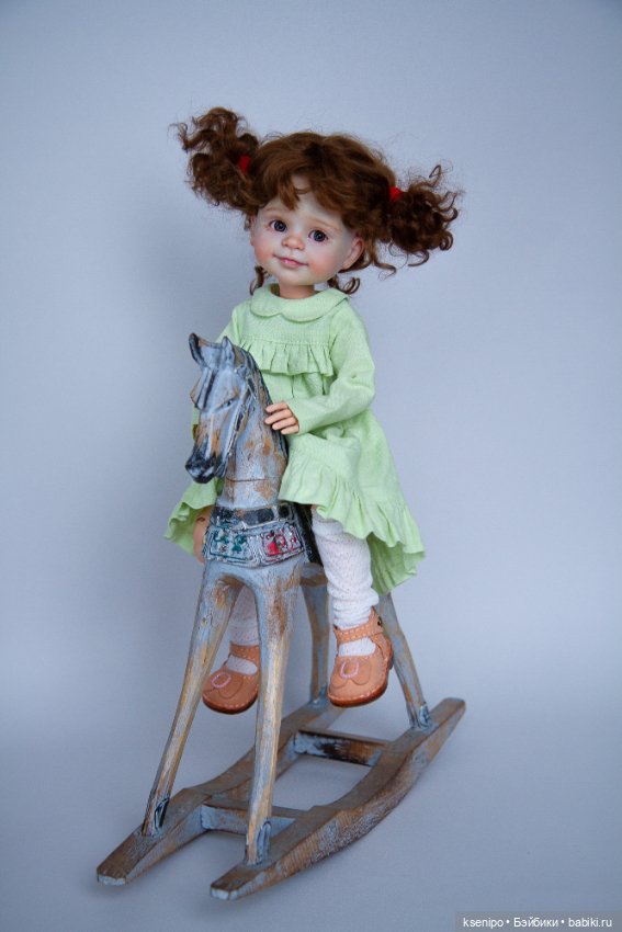 Улыбашка. ООАК куколки Паола Рейна Paola Reina