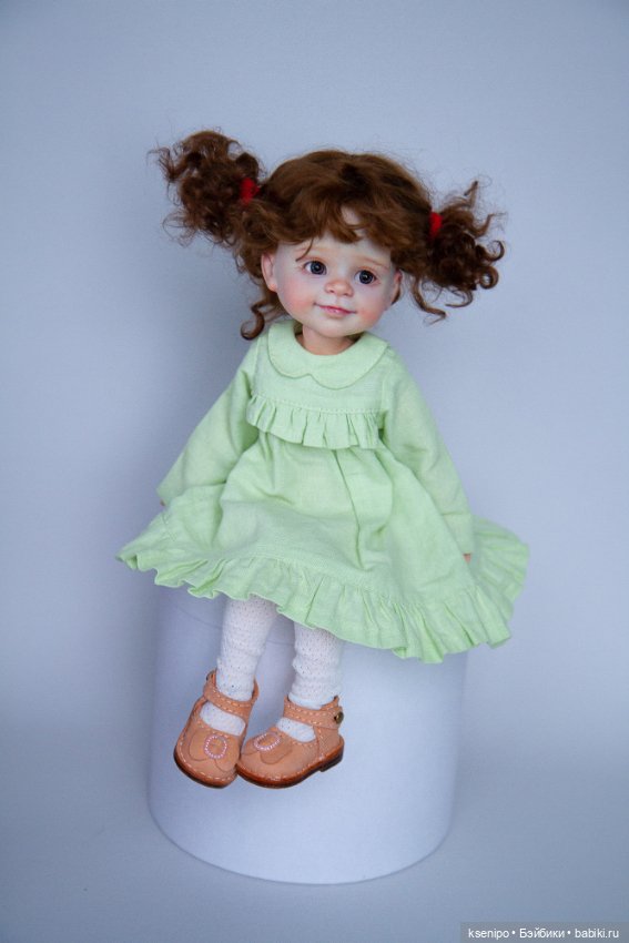 Улыбашка. ООАК куколки Паола Рейна Paola Reina (фото 8)