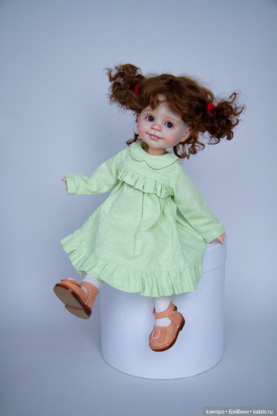 Улыбашка. ООАК куколки Паола Рейна Paola Reina