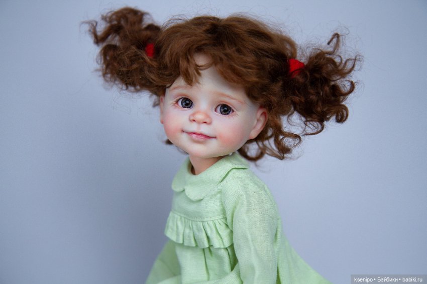 Улыбашка. ООАК куколки Паола Рейна Paola Reina