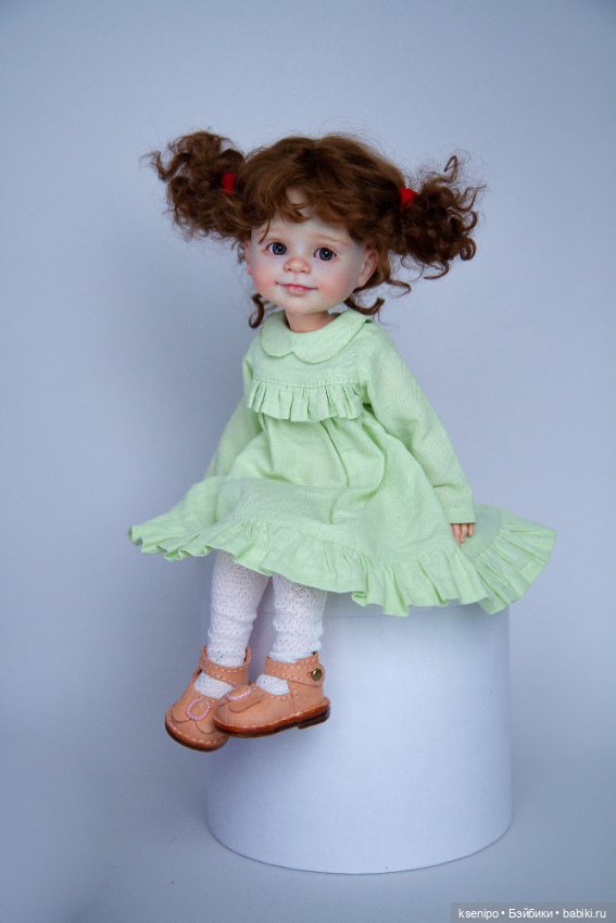 Улыбашка. ООАК куколки Паола Рейна Paola Reina (фото 6)