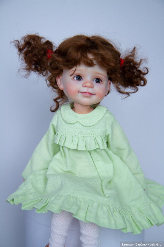 Улыбашка. ООАК куколки Паола Рейна Paola Reina (фото 7)