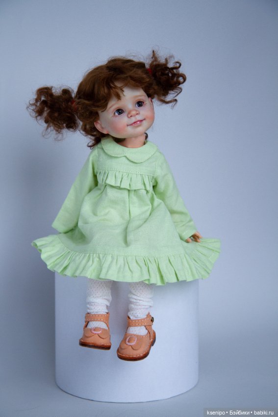 Улыбашка. ООАК куколки Паола Рейна Paola Reina (фото 2)