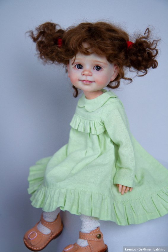 Улыбашка. ООАК куколки Паола Рейна Paola Reina (фото 9)