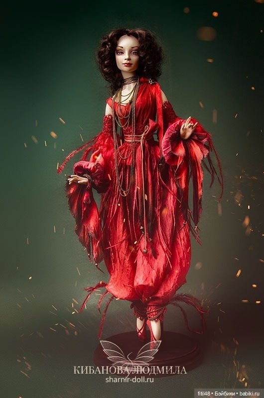 Отражение души. Куклы Людмилы Кибановой