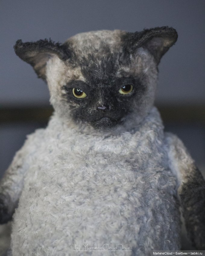 Котик по мастер-классу Тани Бакановой