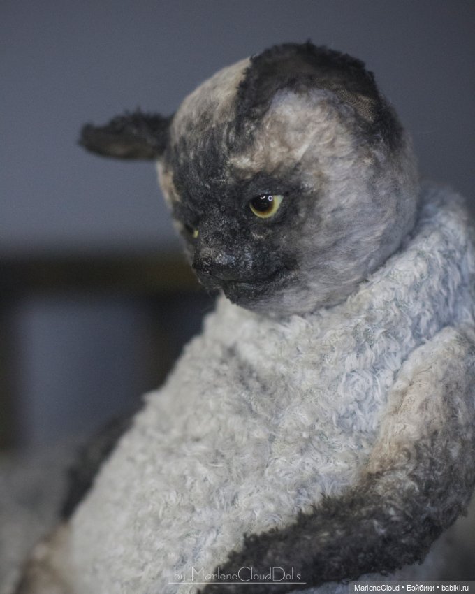 Котик по мастер-классу Тани Бакановой