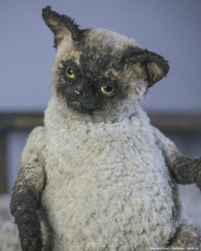 Котик по мастер-классу Тани Бакановой