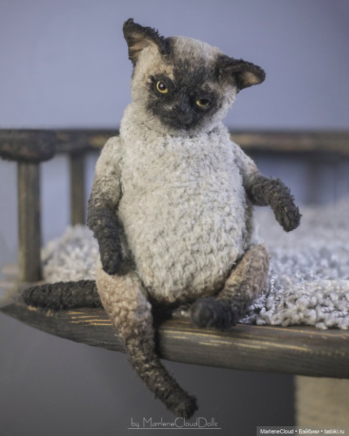 Котик по мастер-классу Тани Бакановой