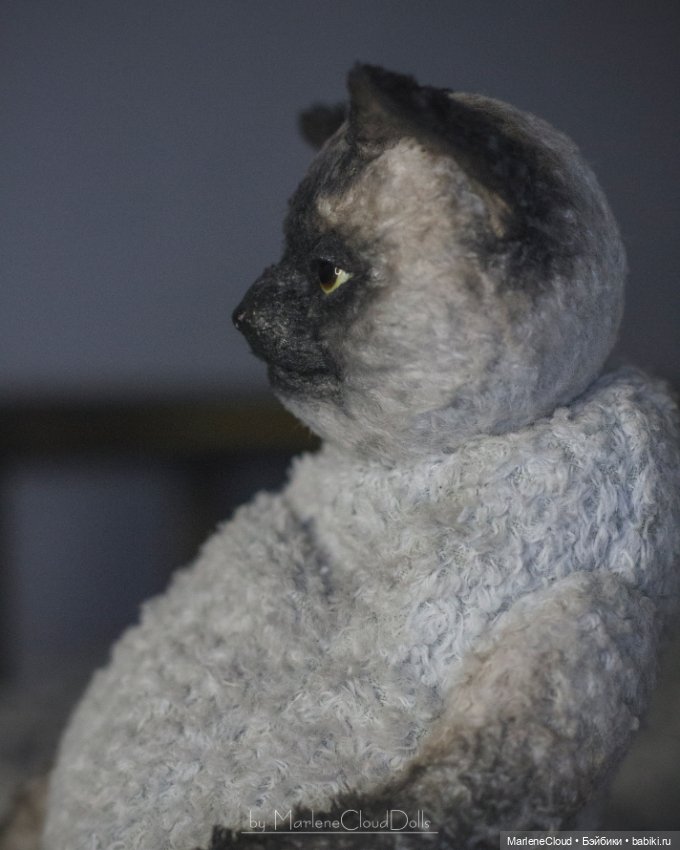 Котик по мастер-классу Тани Бакановой