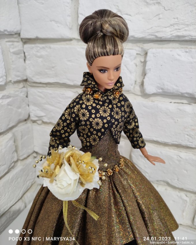 Gold Lady — Одежда и обувь для кукол своими руками: фото (фото 3)
