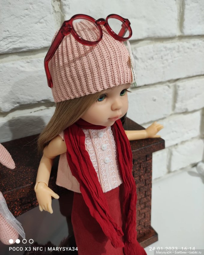 Деловой бордовый — Одежда и обувь для кукол своими руками: фото (фото 5)