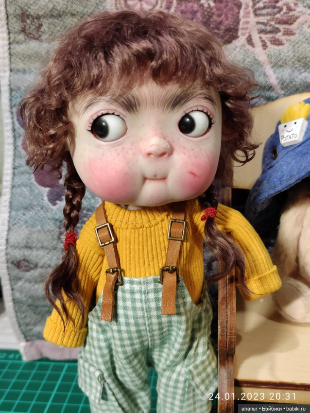 Забияка — Лепка авторских кукол: полимерная глина