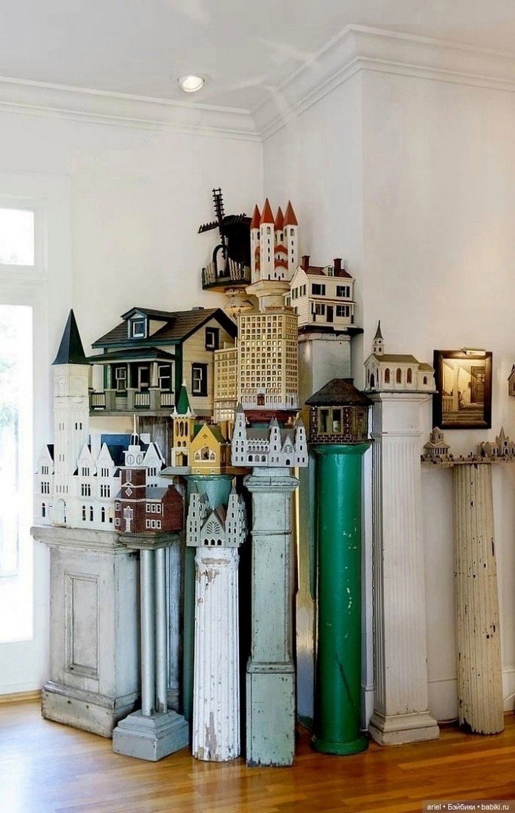 Коллекция кукольных домов американцев Стива Берка и Ренди Кэмпбелла