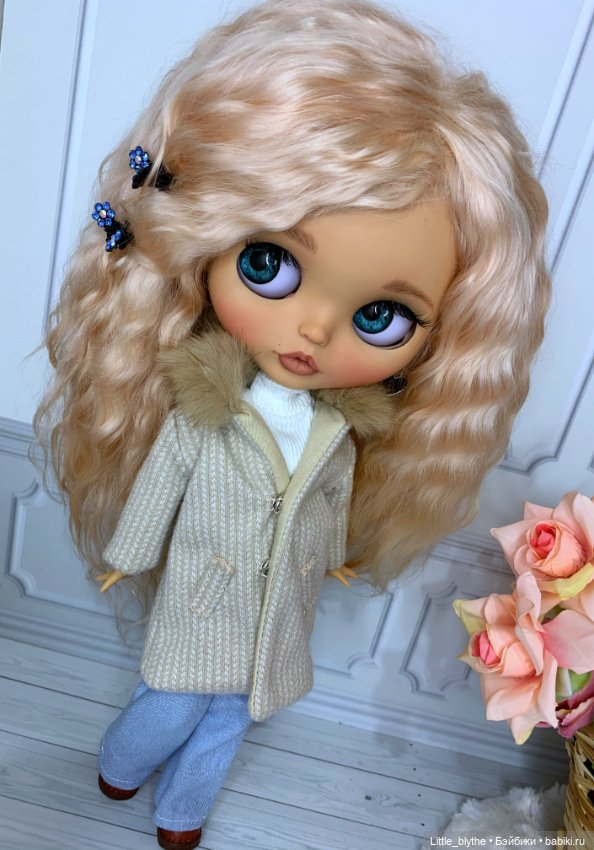 Хлоя💙третий образ💙 — Одежда и обувь для кукол своими руками: фото (фото 8)