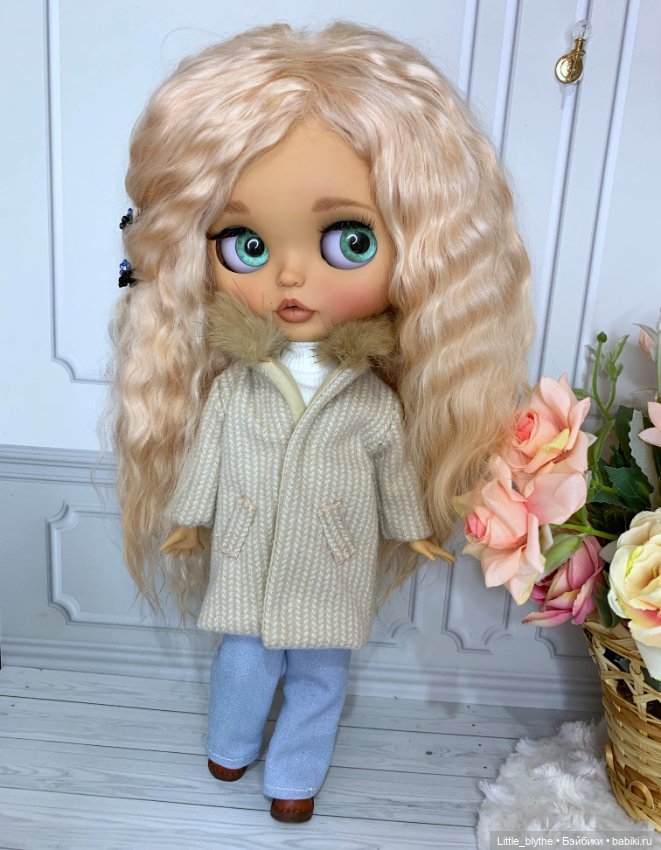 Хлоя💙третий образ💙 — Одежда и обувь для кукол своими руками: фото (фото 3)