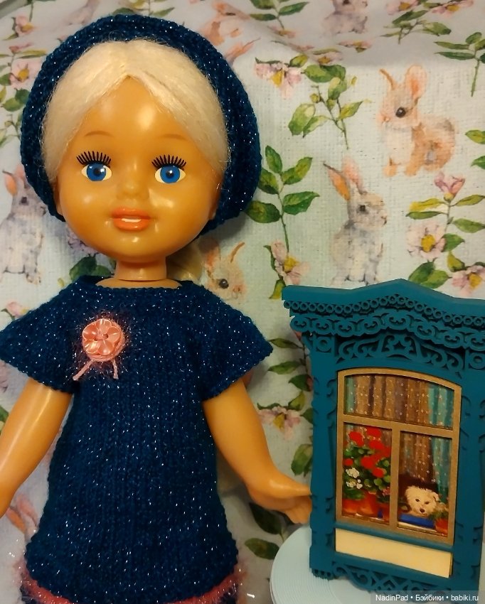 Платье👗для Тоси — Одежда и обувь для кукол своими руками: фото (фото 6)