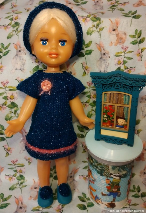 Платье👗для Тоси — Одежда и обувь для кукол своими руками: фото (фото 7)