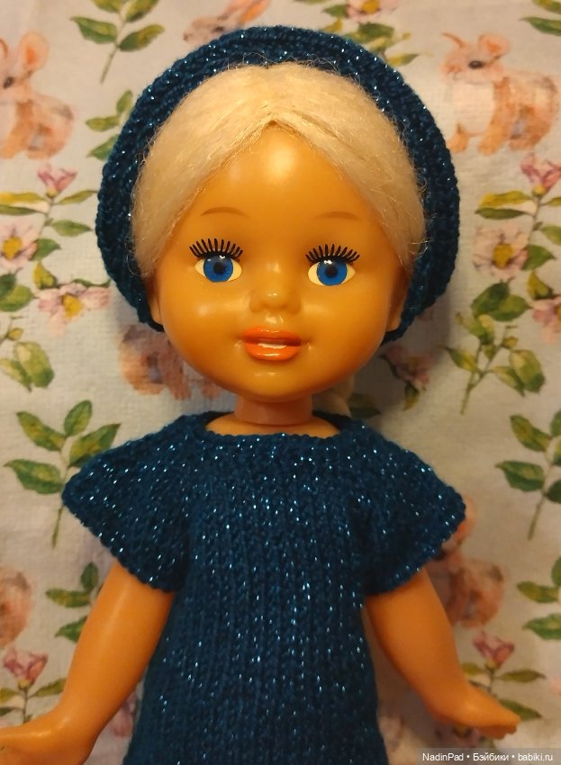 Платье👗для Тоси — Одежда и обувь для кукол своими руками: фото (фото 8)