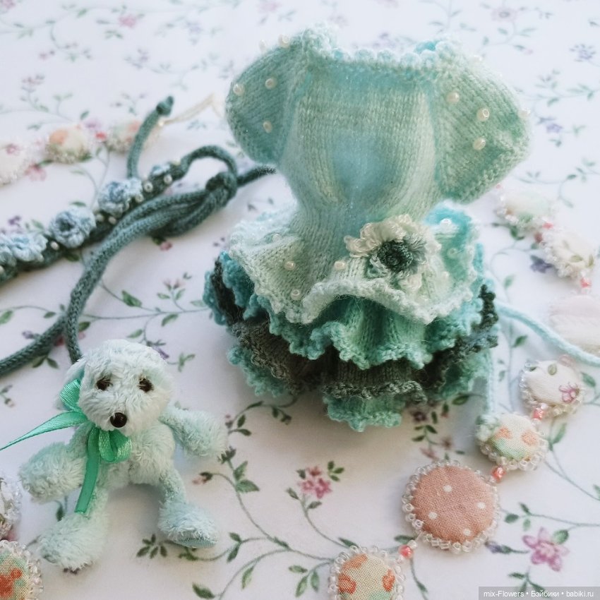 Пироженка 2 .. вяжу куколкам красивые платьица (фото 9)