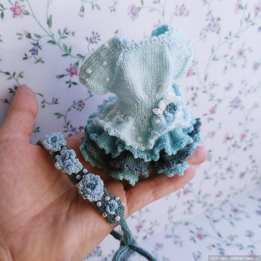 Пироженка 2 .. вяжу куколкам красивые платьица (фото 7)