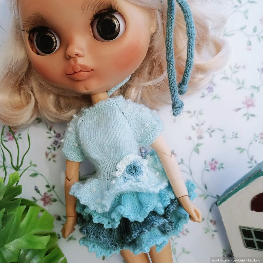 Пироженка 2 .. вяжу куколкам красивые платьица (фото 6)