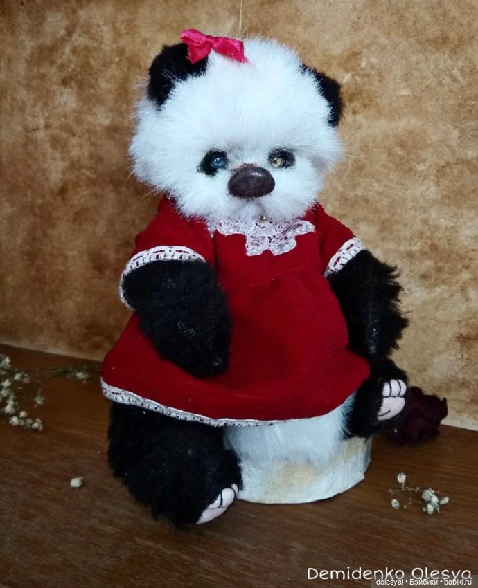 Пандочка Као — Авторские мишки Тедди и друзья: фото