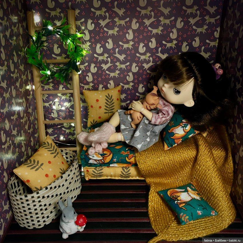 Любовь к текстилю или уютное в уютном