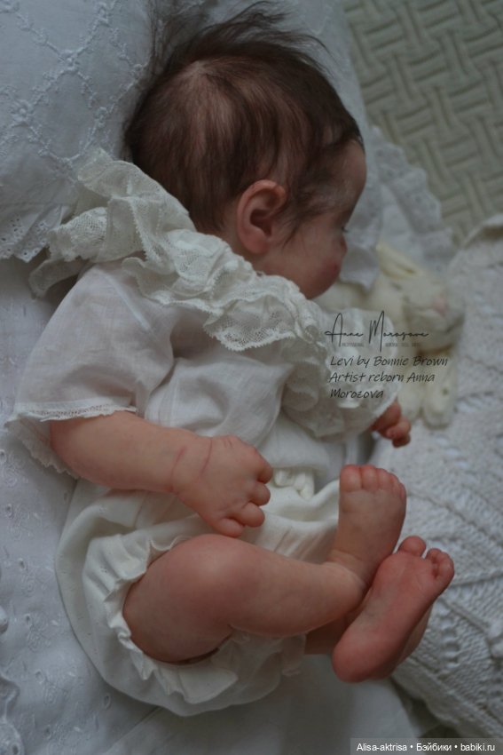 Малышка Леви. Кукла реборн Анны Морозовой (фото 4)