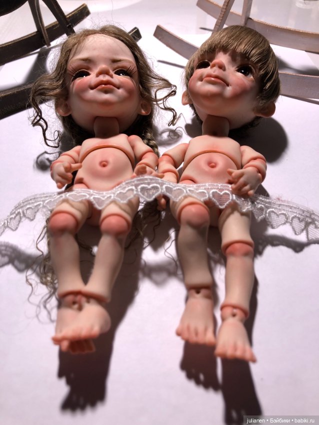 И ещё двое в ночи — Авторские шарнирные куклы своими руками: лепка