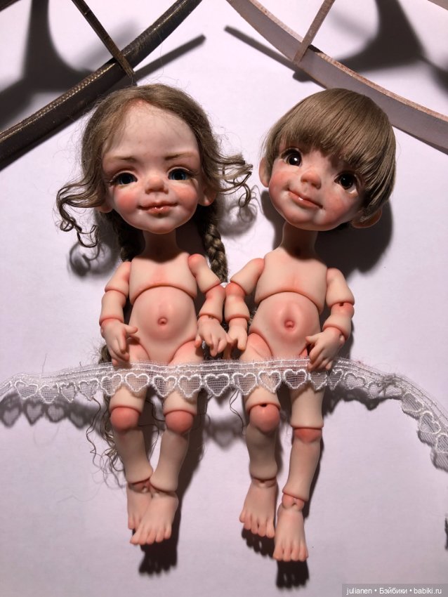 И ещё двое в ночи — Авторские шарнирные куклы своими руками: лепка (фото 2)