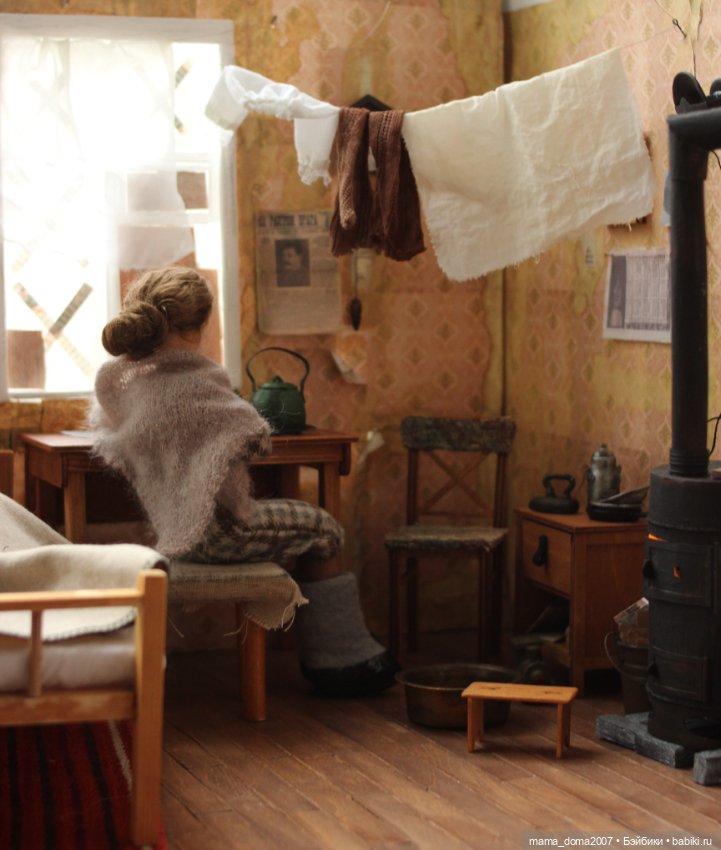 Блокадные будни — Румбоксы и кукольные интерьеры: фото