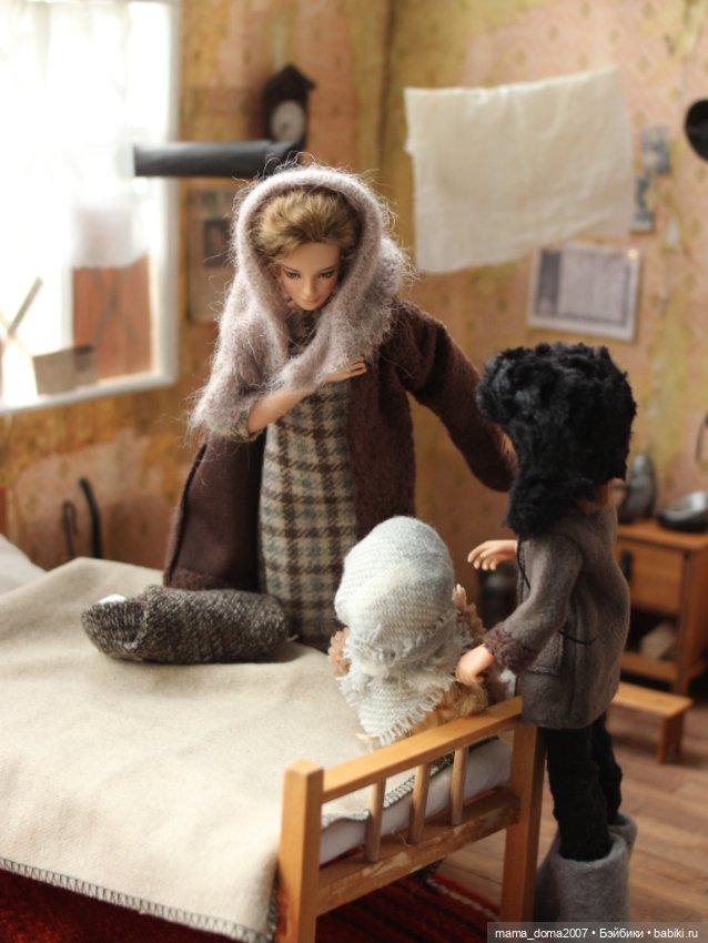 Блокадные будни — Румбоксы и кукольные интерьеры: фото