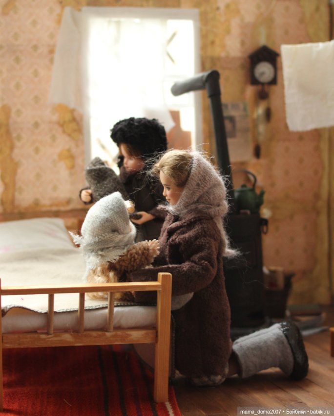 Блокадные будни — Румбоксы и кукольные интерьеры: фото