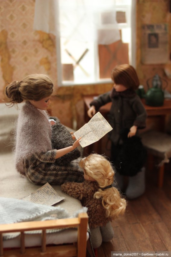 Блокадные будни — Румбоксы и кукольные интерьеры: фото