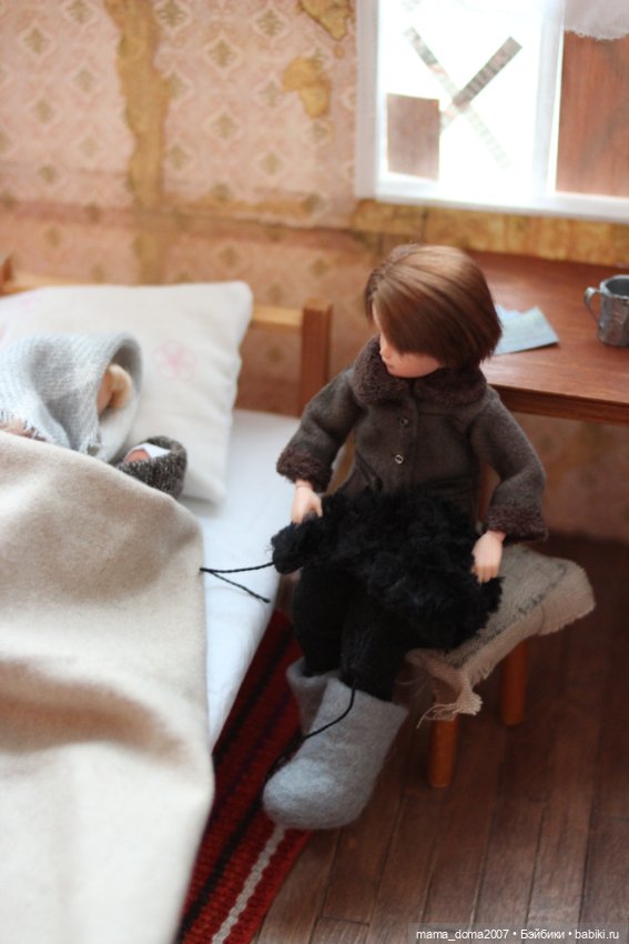 Блокадные будни — Румбоксы и кукольные интерьеры: фото (фото 4)