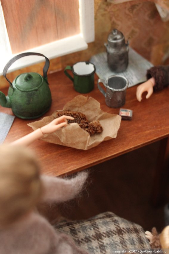 Блокадные будни — Румбоксы и кукольные интерьеры: фото